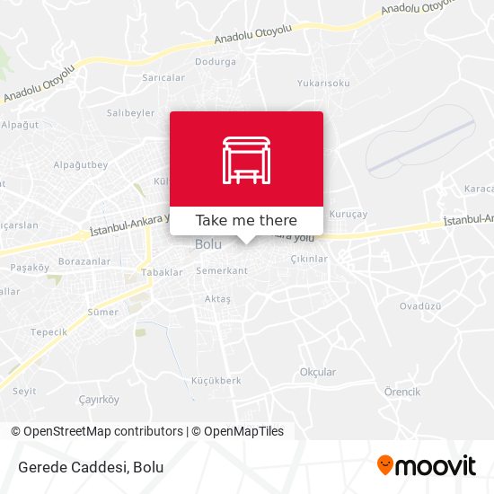 Gerede Caddesi map