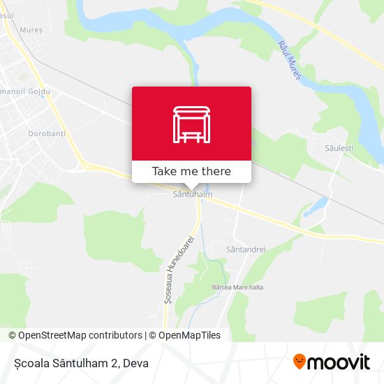 Școala Sântulham 2 map
