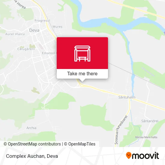 Complex Auchan map