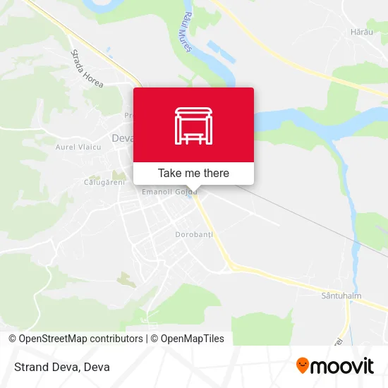 Strand Deva map