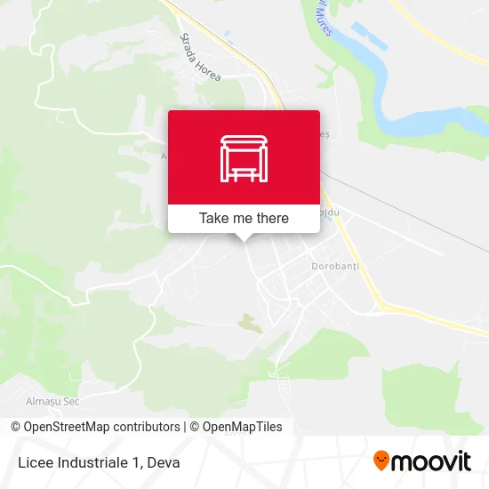 Licee Industriale 1 map