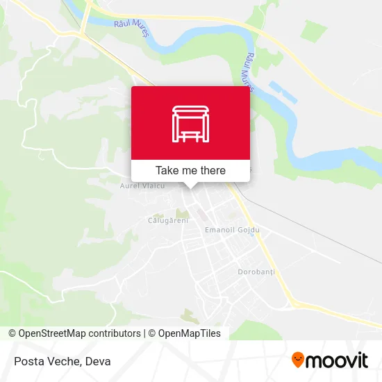 Posta Veche map