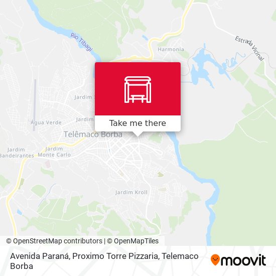 Avenida Paraná, Proximo Torre Pizzaria map