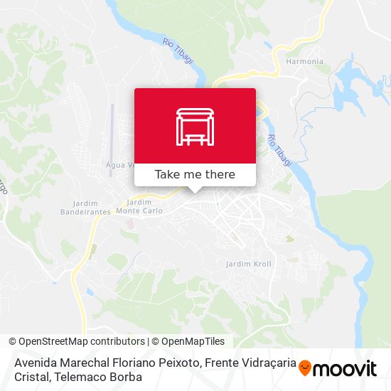Avenida Marechal Floriano Peixoto, Frente Vidraçaria Cristal map