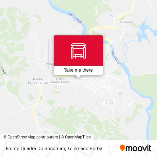 Frente Quadra Do Socomim map