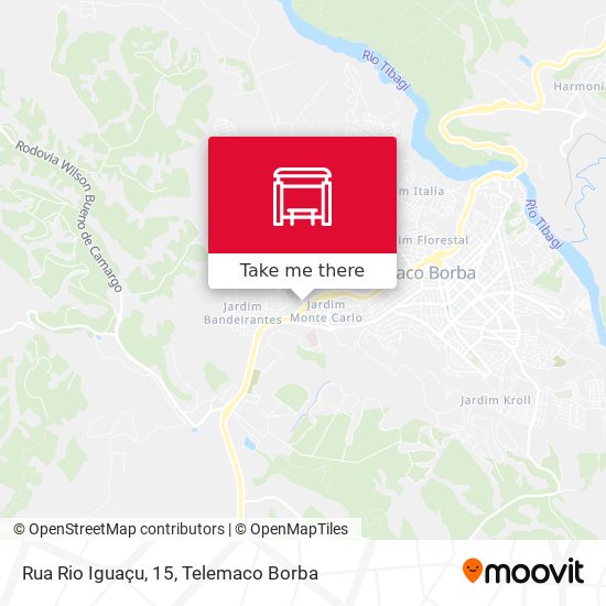 Rua Rio Iguaçu, 15 map