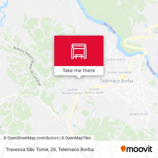 Travessa São Tomé, 26 map
