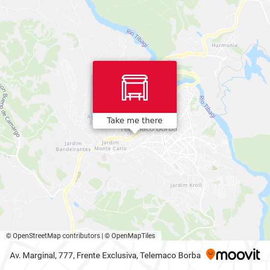 Av. Marginal, 777, Frente Exclusiva map