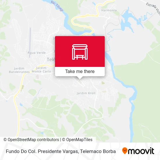 Fundo Do Col. Presidente Vargas map