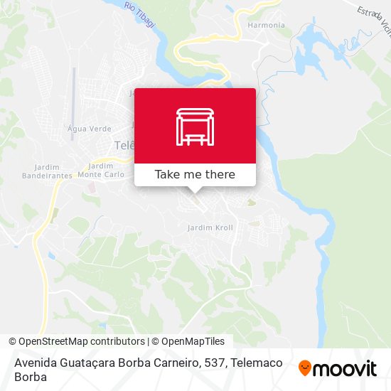 Avenida Guataçara Borba Carneiro, 537 map