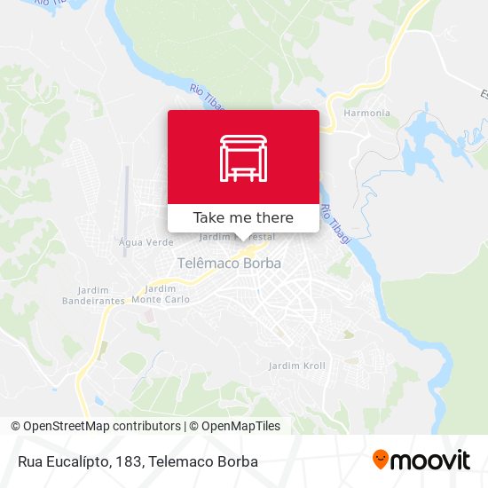 Rua Eucalípto, 183 map