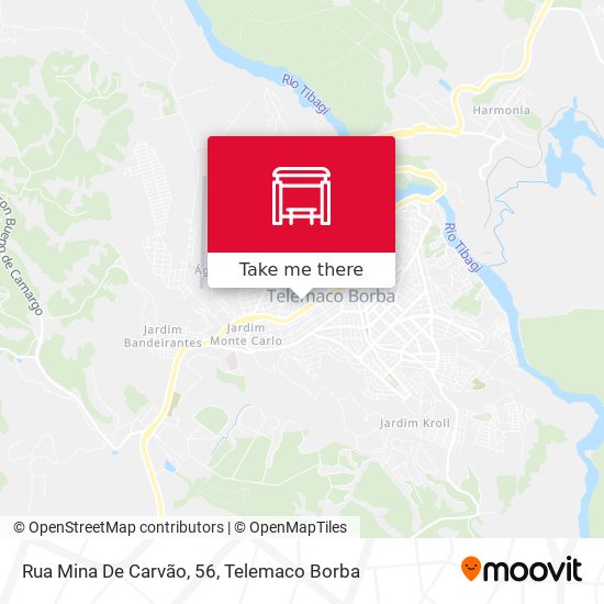 Rua Mina De Carvão, 56 map