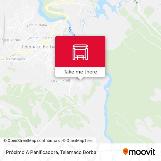 Próximo A Panificadora map