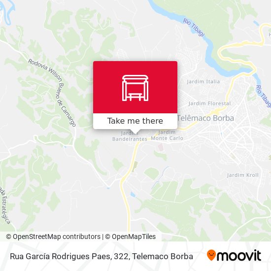 Rua García Rodrigues Paes, 322 map