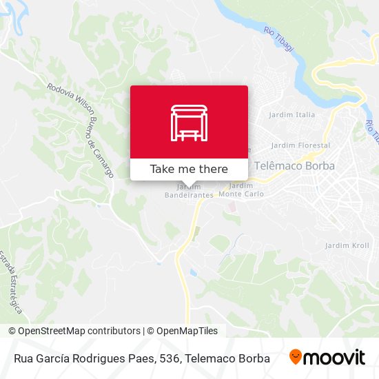 Rua García Rodrigues Paes, 536 map