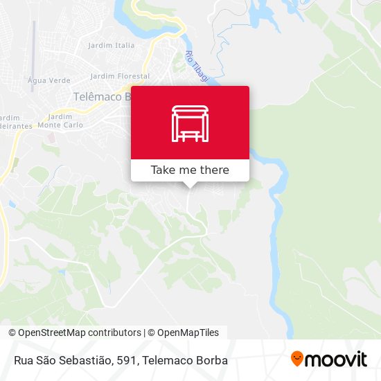 Rua São Sebastião, 591 map