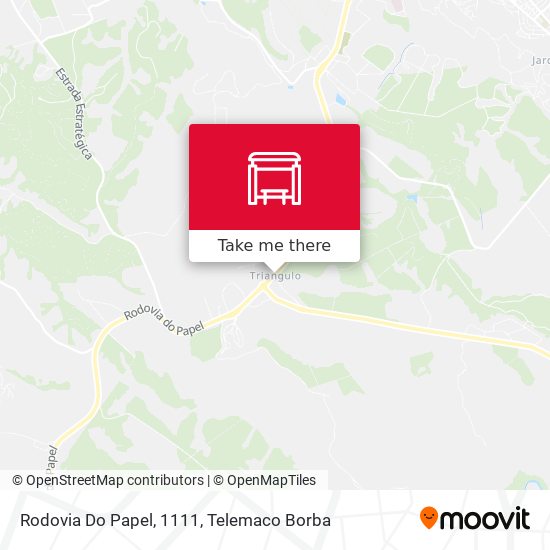 Rodovia Do Papel, 1111 map