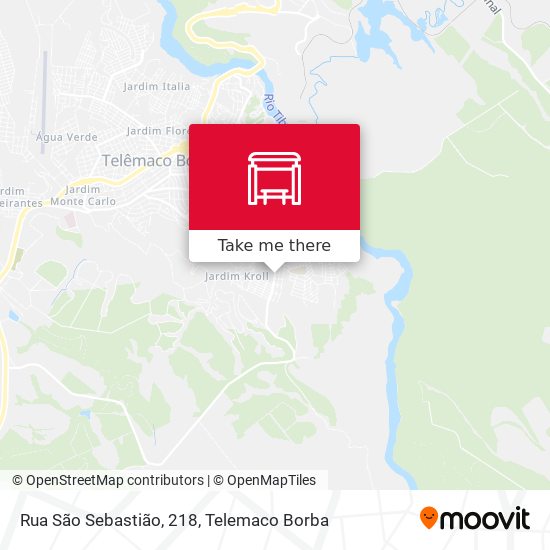 Rua São Sebastião, 218 map
