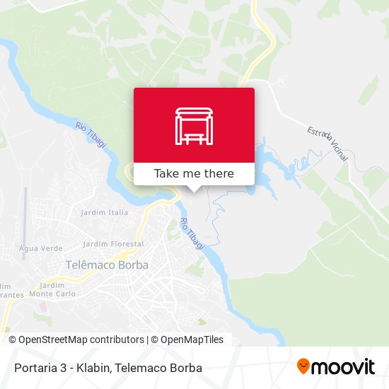 Portaria 3 - Klabin map