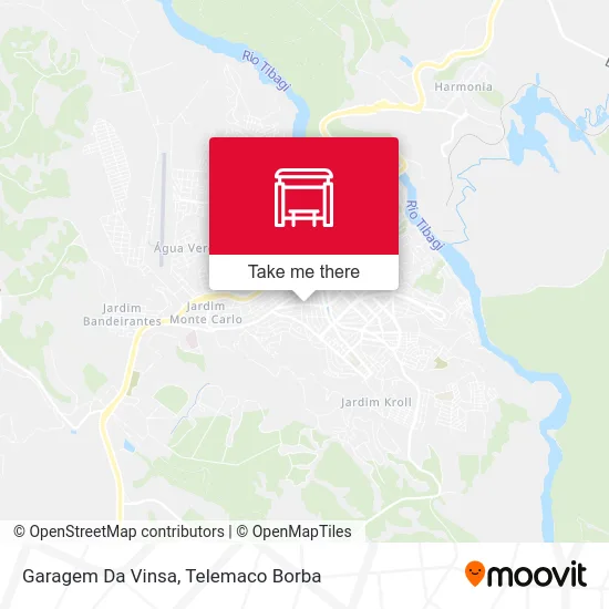Garagem Da Vinsa map