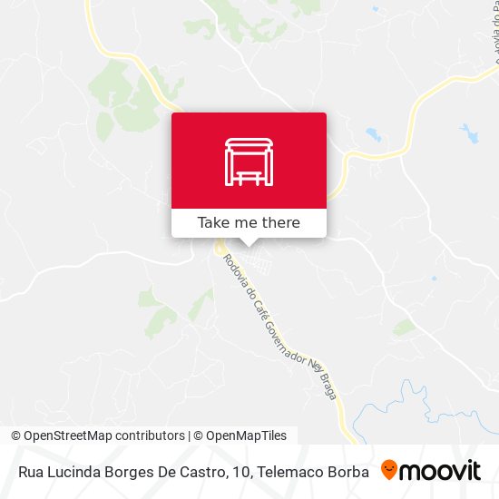Rua Lucinda Borges De Castro, 10 map