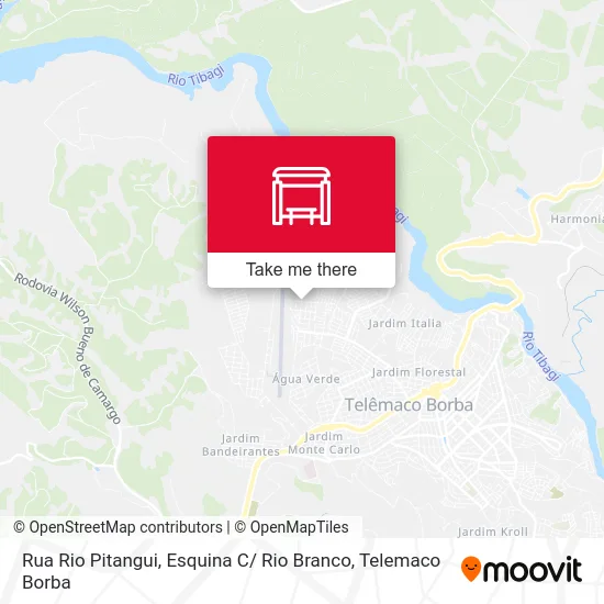 Rua Rio Pitangui, Esquina C/ Rio Branco map