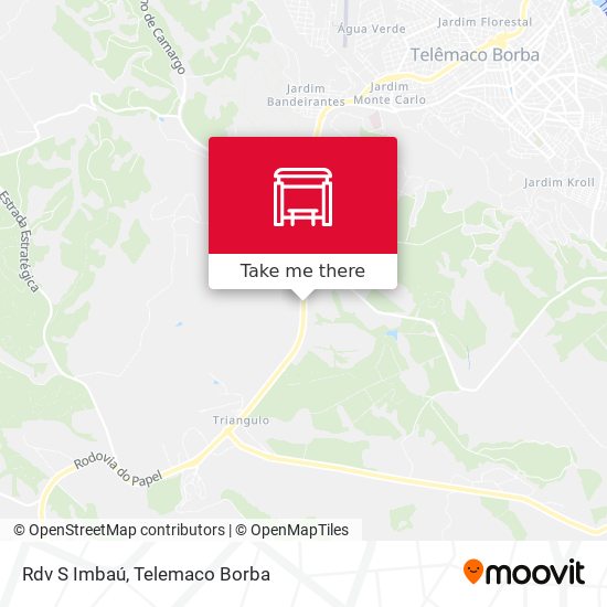 Rdv S Imbaú map