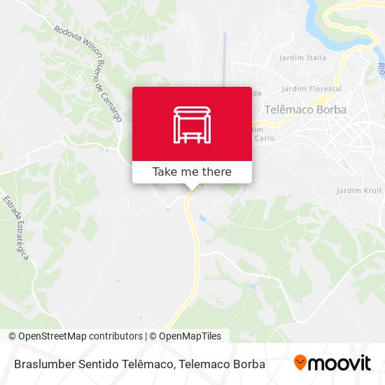 Braslumber Sentido Telêmaco map