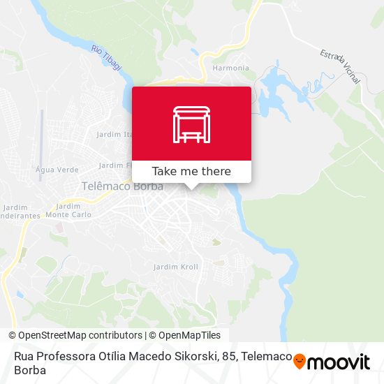 Rua Professora Otília Macedo Sikorski, 85 map