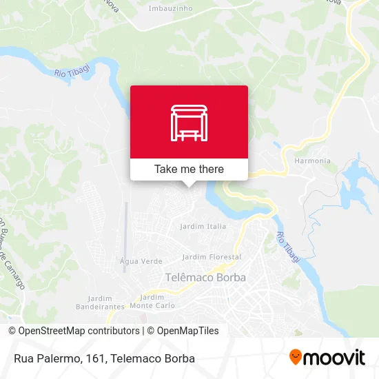 Rua Palermo, 161 map