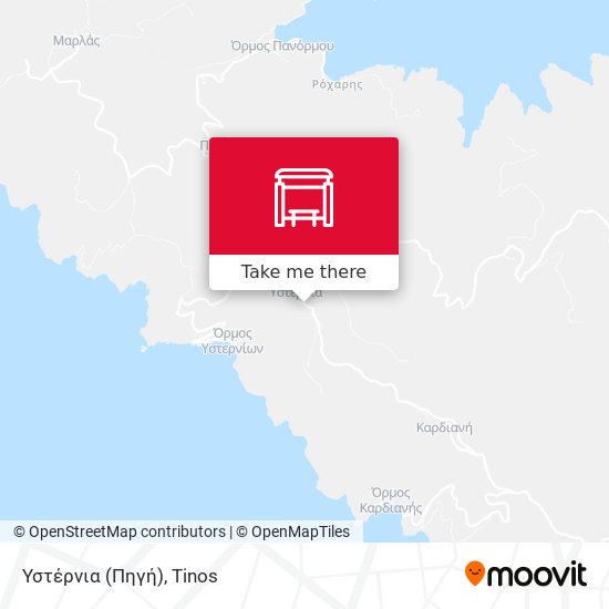 Υστέρνια (Πηγή) map