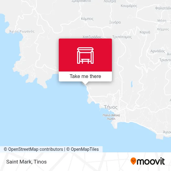 Saint Mark map