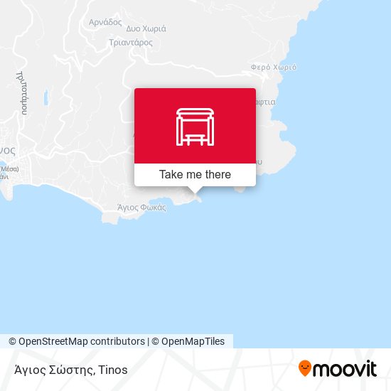 Άγιος Σώστης map