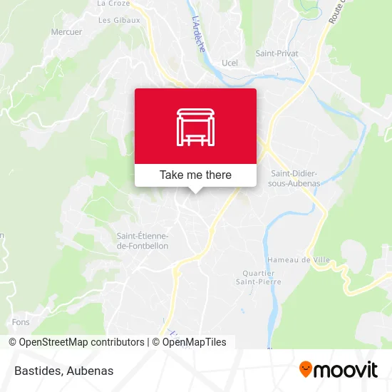 Bastides map