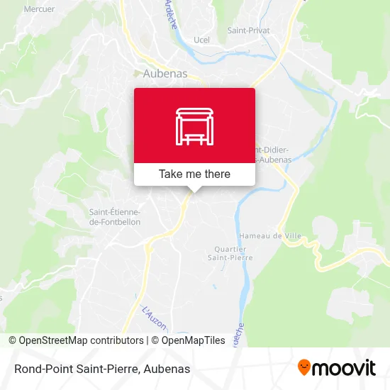 Rond-Point Saint-Pierre map