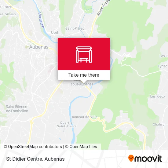 St-Didier Centre map