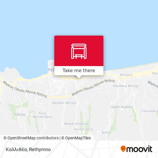Καλλιθέα map