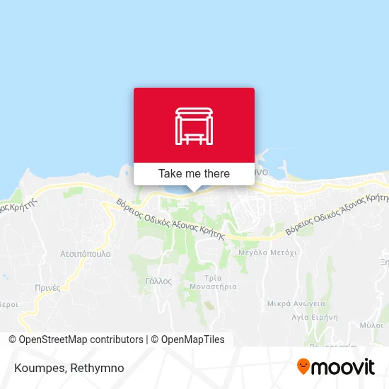 Koumpes map