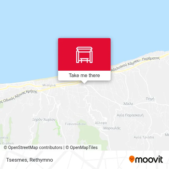 Tsesmes map