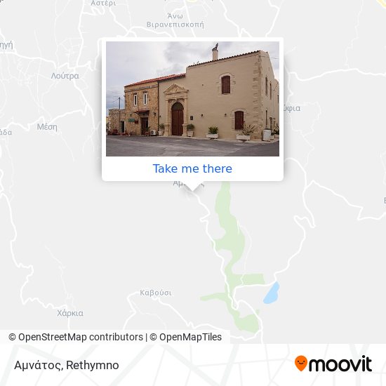 Αμνάτος map
