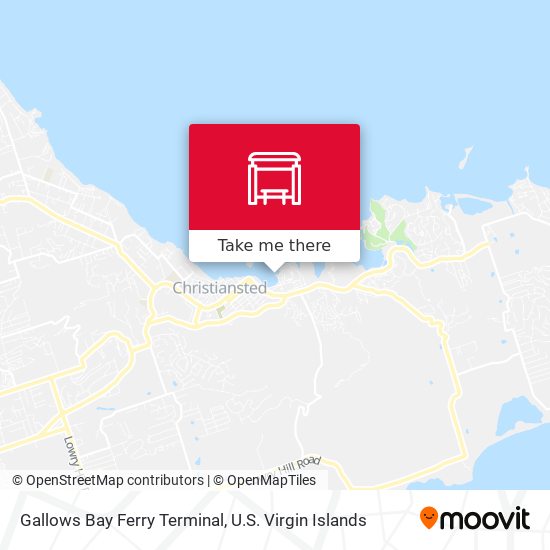 Gallows Bay Ferry Terminal map