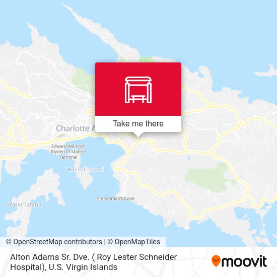 Alton Adams Sr. Dve. ( Roy Lester Schneider Hospital) map