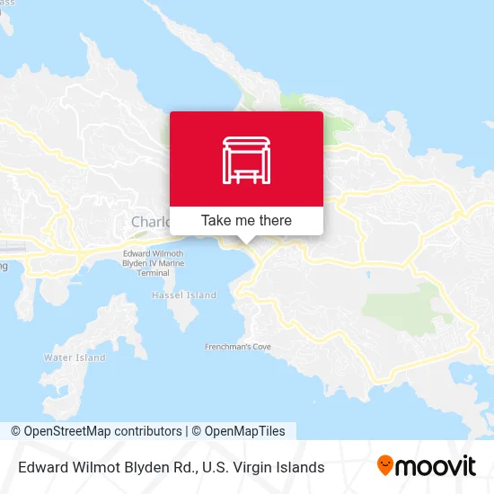 Edward Wilmot Blyden Rd. map