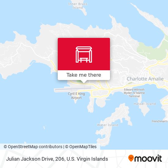 Julian Jackson Drive, West map