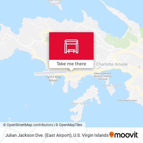 Julian Jackson Drive, East | Airport map
