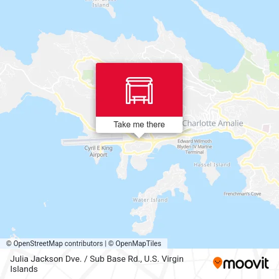 Julia Jackson Dve. / Sub Base Rd. map