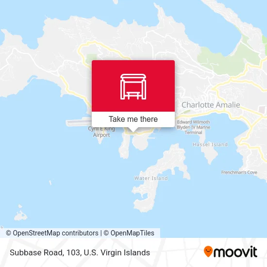 Subbase Road, 103 map