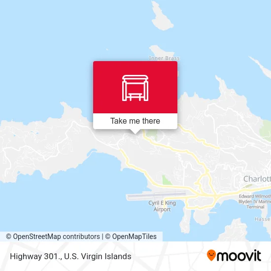 Highway 301. map