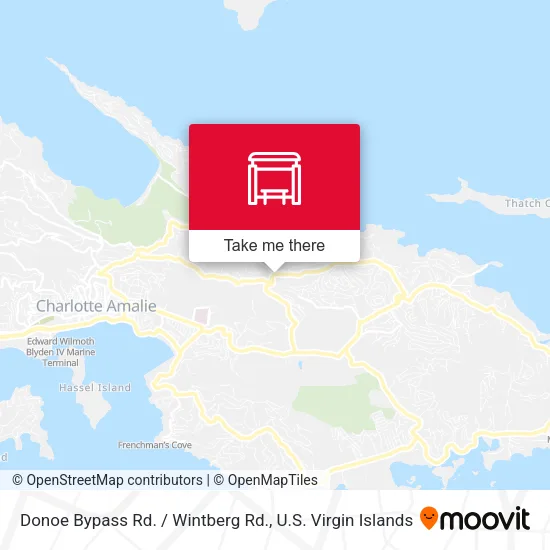 Donoe Bypass Rd. / Wintberg Rd. map