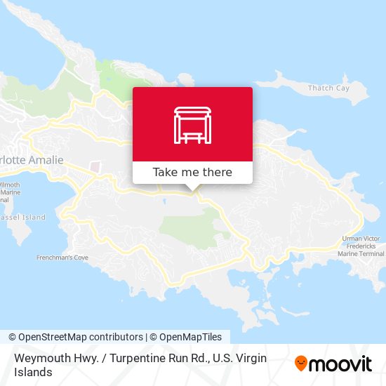 Weymouth Rhymer Hwy, East map